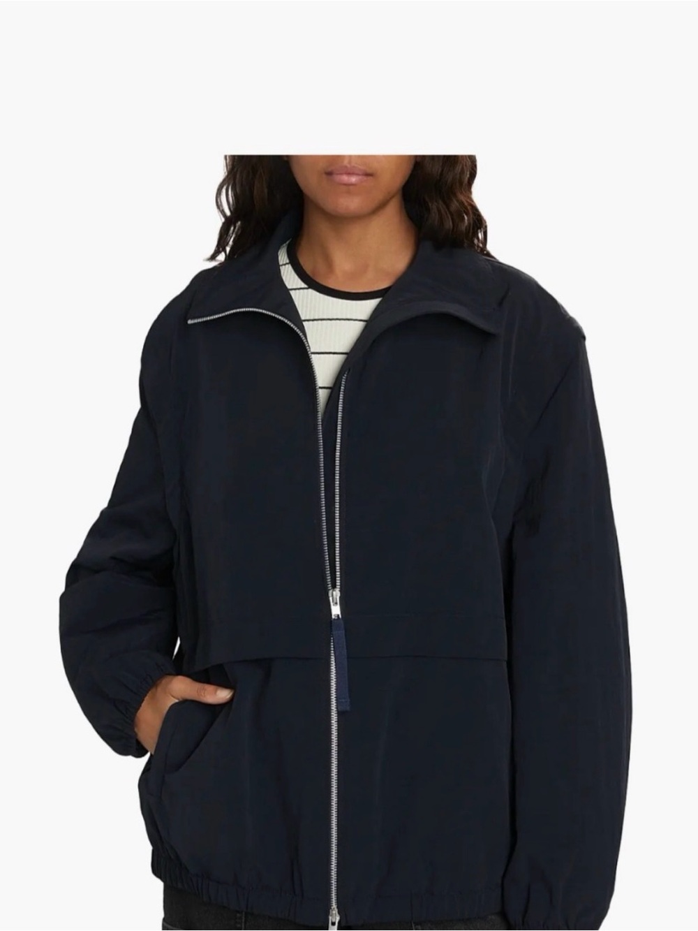 Vince Nylon Track Jacket